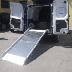 Rampa pieghevole in alluminio per Renault Trafic